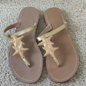 Lilly Pulitzer starfish sandals size 8